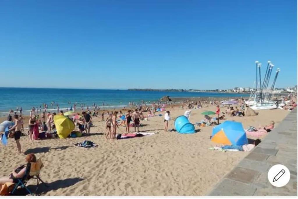 St Malo Maison Avec Jardin Proche Gare Plage Intramuros Chien Admis Parking Gratuit Saint-Malo Exteriör bild