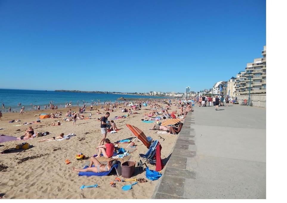 St Malo Maison Avec Jardin Proche Gare Plage Intramuros Chien Admis Parking Gratuit Saint-Malo Exteriör bild
