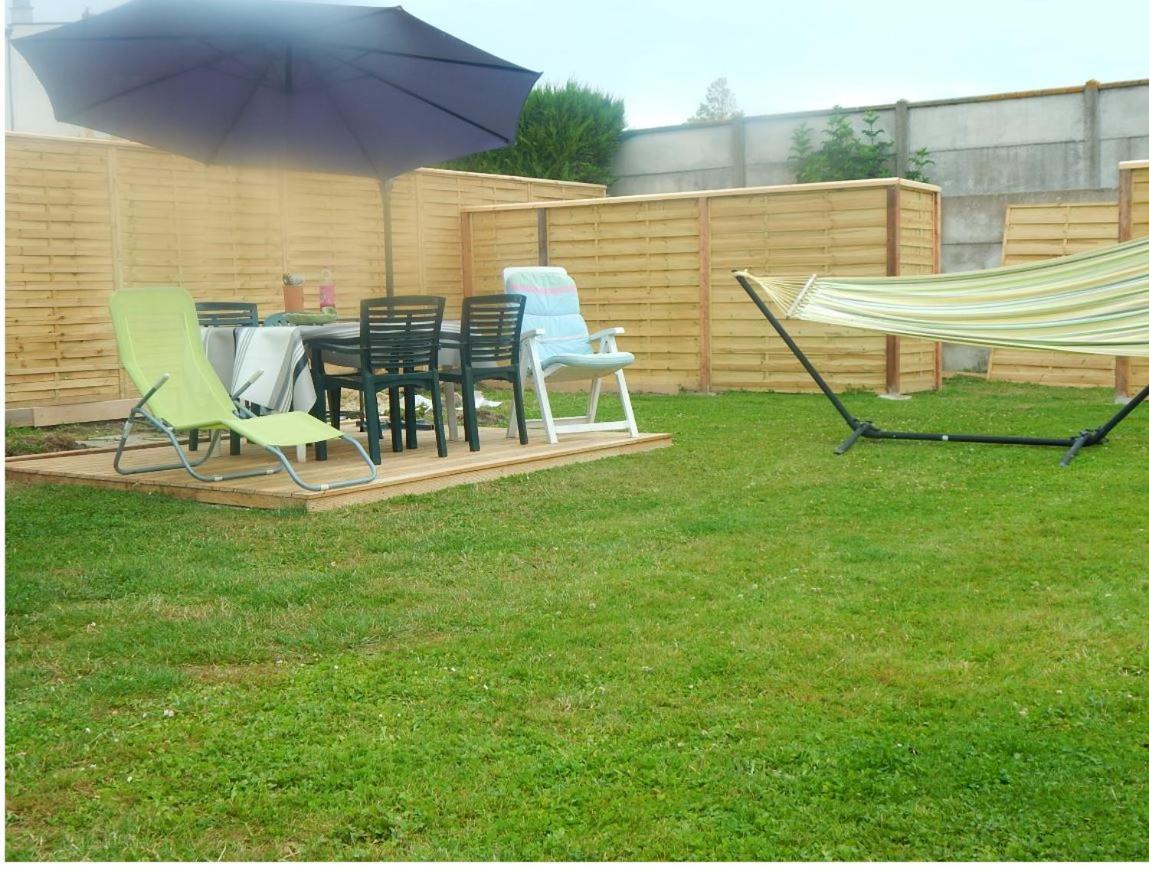 St Malo Maison Avec Jardin Proche Gare Plage Intramuros Chien Admis Parking Gratuit Saint-Malo Exteriör bild